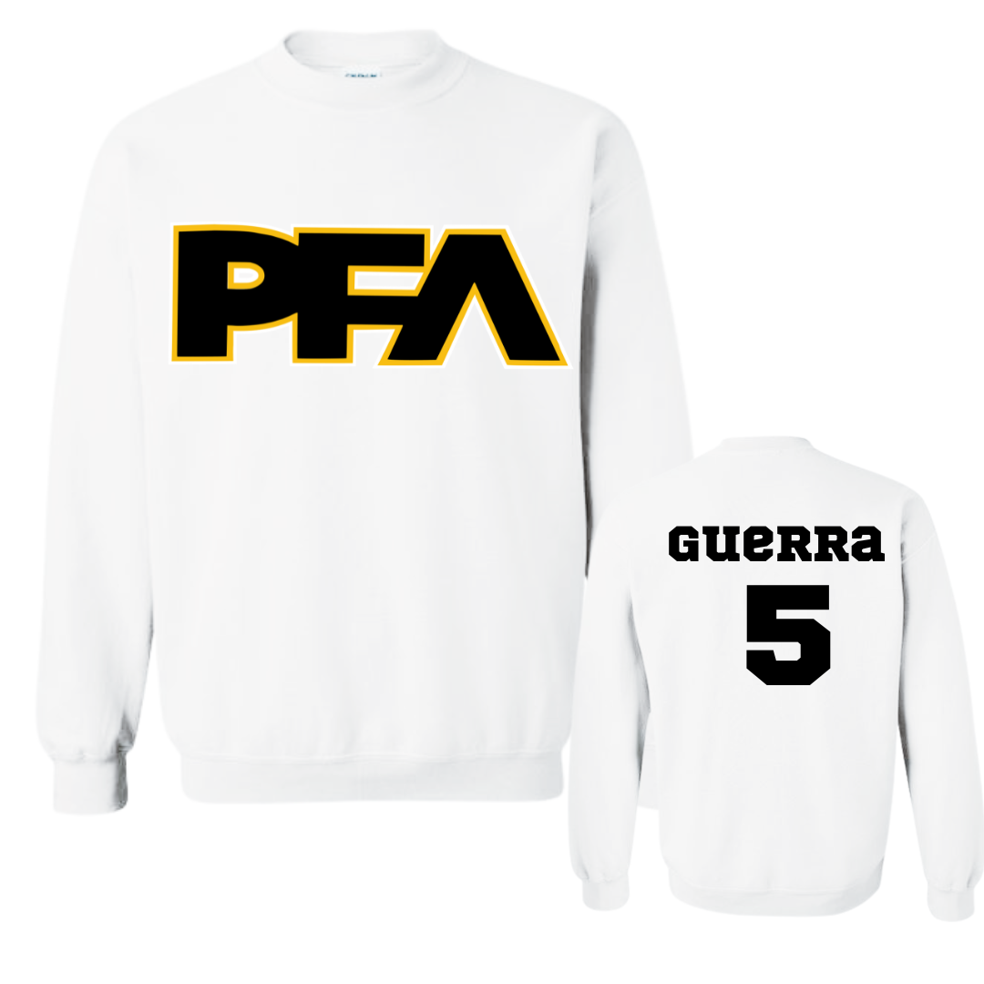 PFA Black Logo Crew Neck Sweatshirt