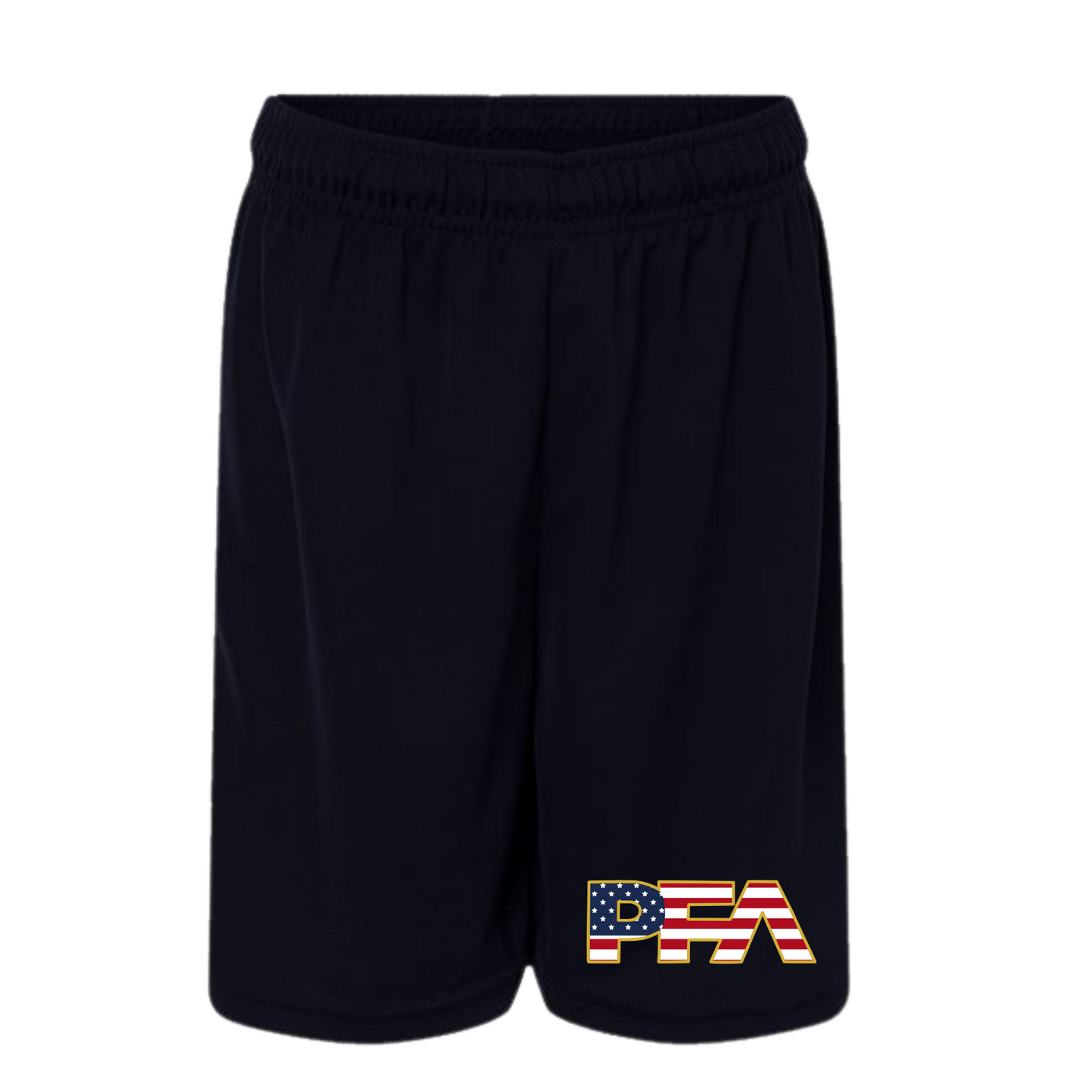 PFA Patriotic Logo Practice Wear Shorts