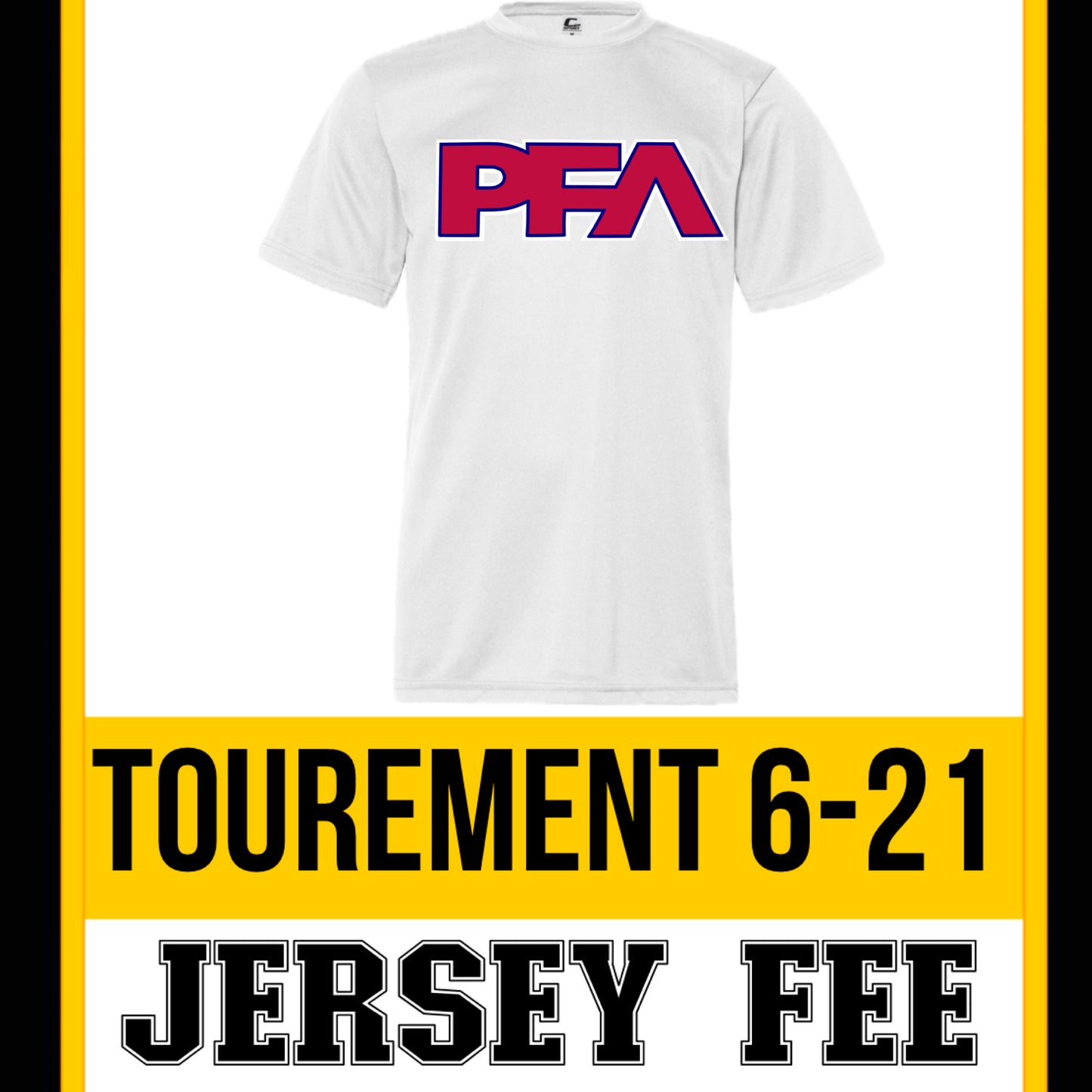 Jersey Fee - Tournament 6/21