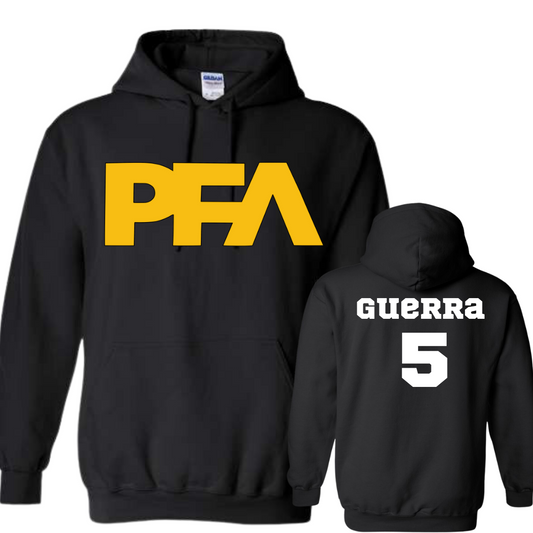 PFA Yellow Logo Hoodie