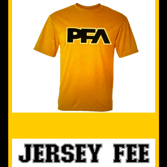 PFA Jersey -Yellow with Black Logo
