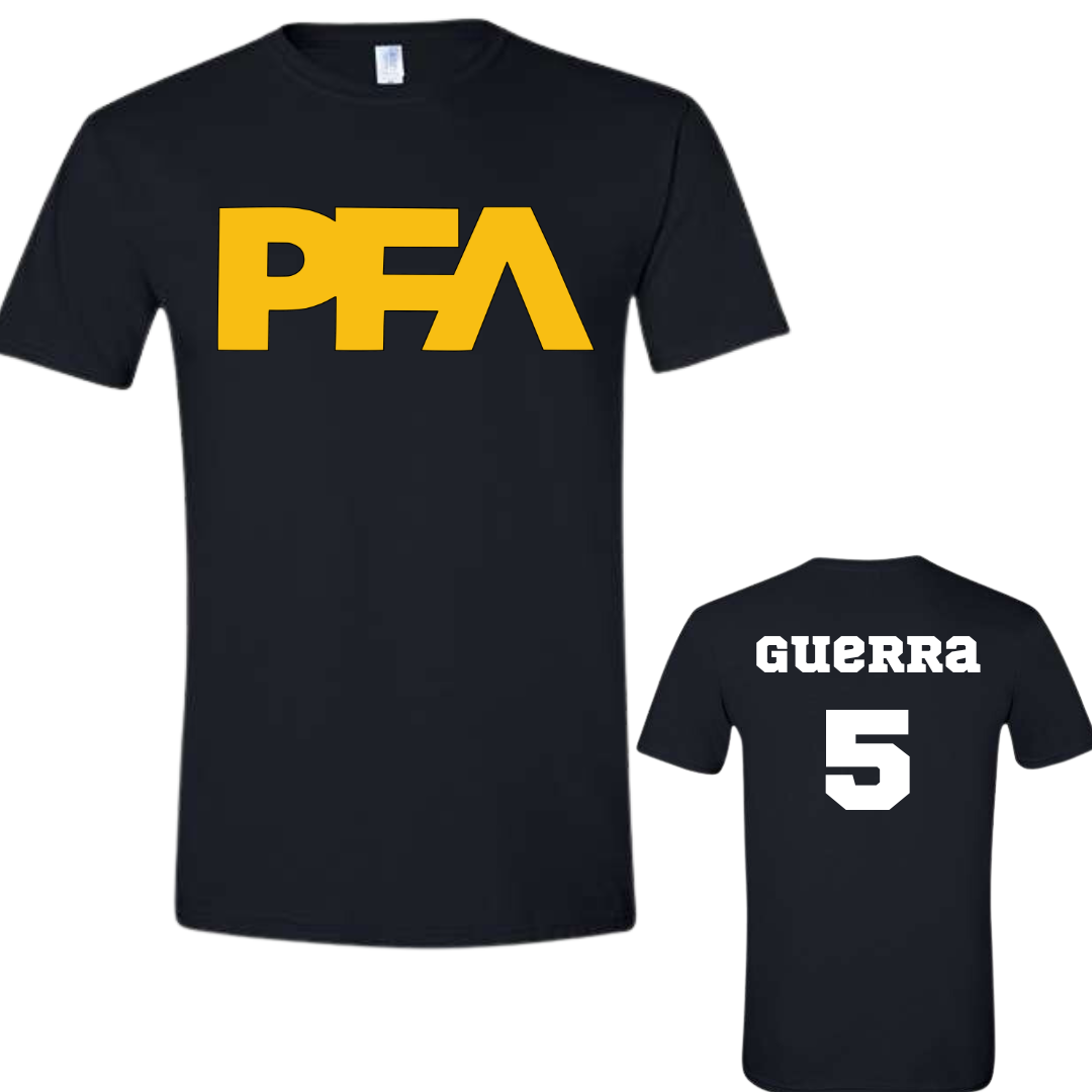 PFA Yellow logo T- Shirt