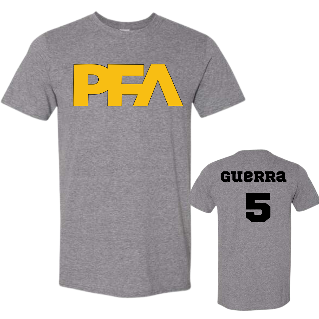 PFA Yellow logo T- Shirt