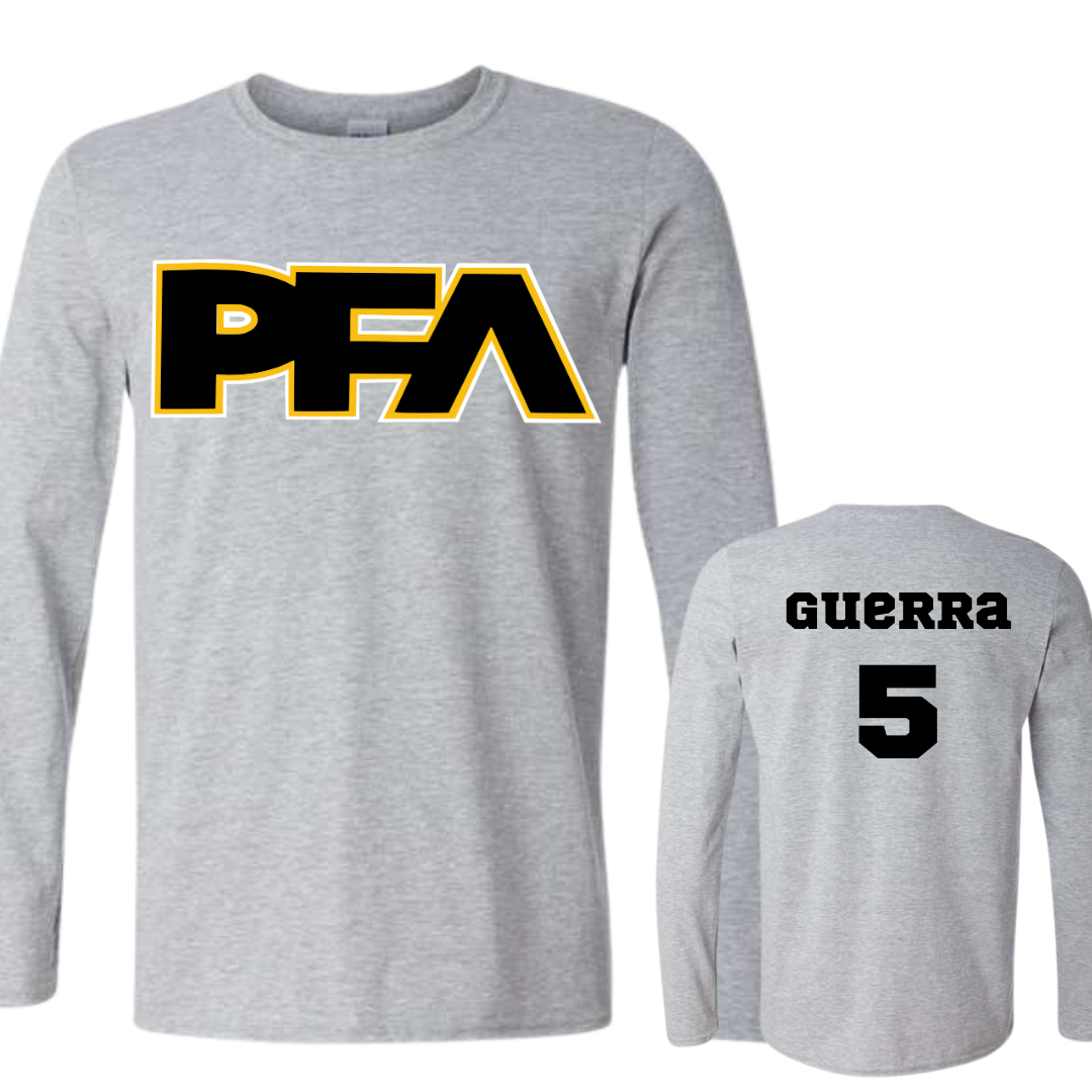 PFA Black Logo Long Sleeve