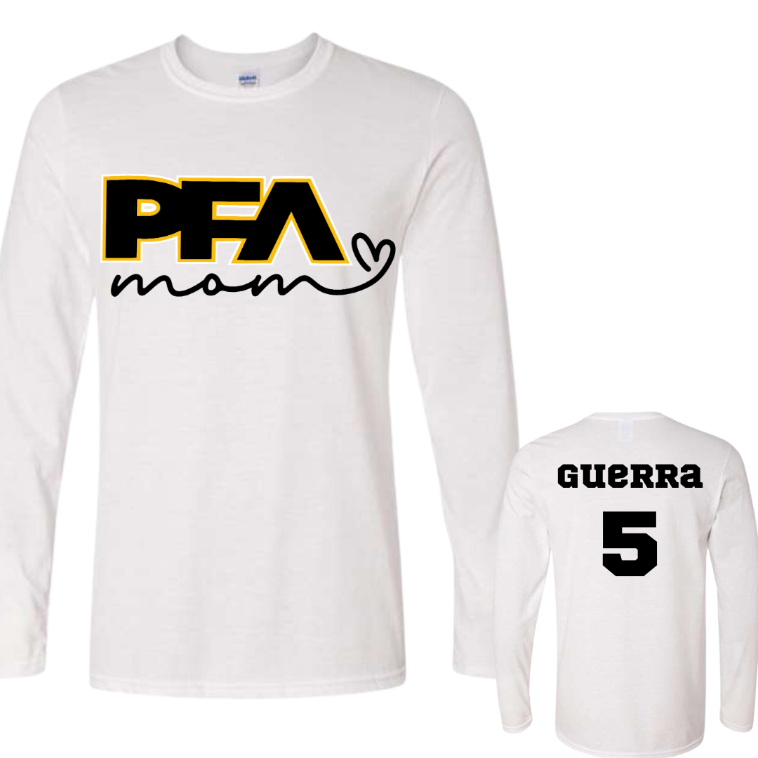 PFA California Mom with Baseball Long Sleeve