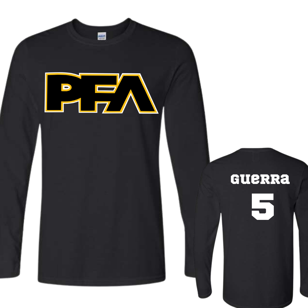 PFA Black Logo Long Sleeve