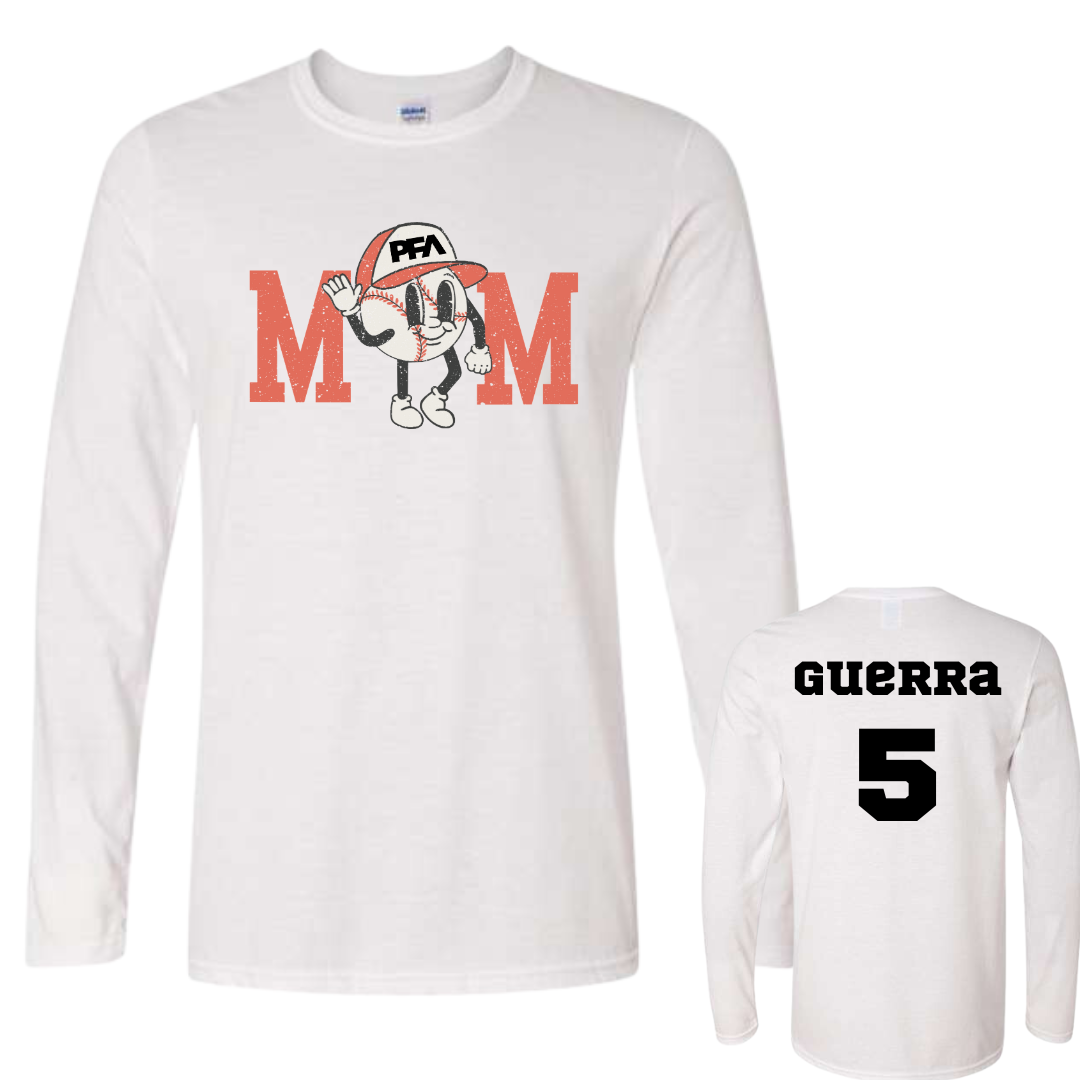 PFA Mom with Baseball Long Sleeve