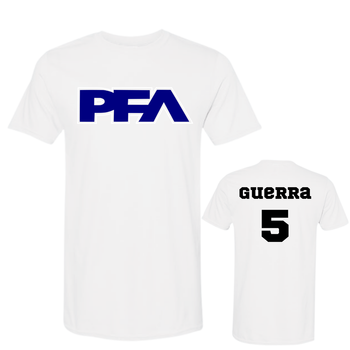 PFA Navy Logo Practice Wear Shirt