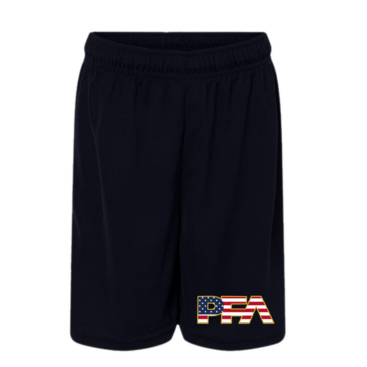 PFA Patriotic Logo Practice Wear Shorts