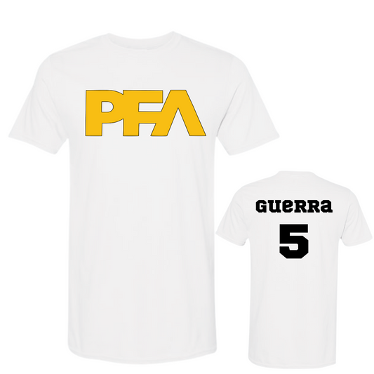 PFA Yellow Logo Practice Wear Shirt
