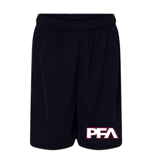 PFA White Red Logo Practice Wear Shorts